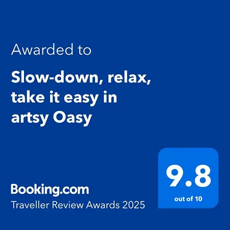Slow-down, Relax, Take It Easy In Artsy Oasy Apartamento Vilna